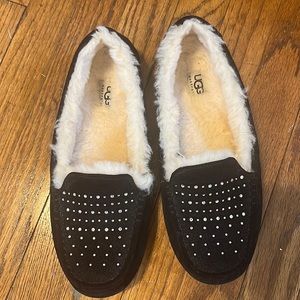 UGG Ansley Studded Bling Slipper size 9